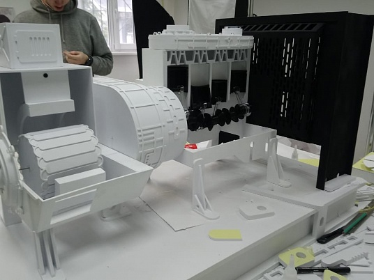 Макет дизельной электростанции