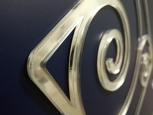 Интерьерная вывеска несветовая