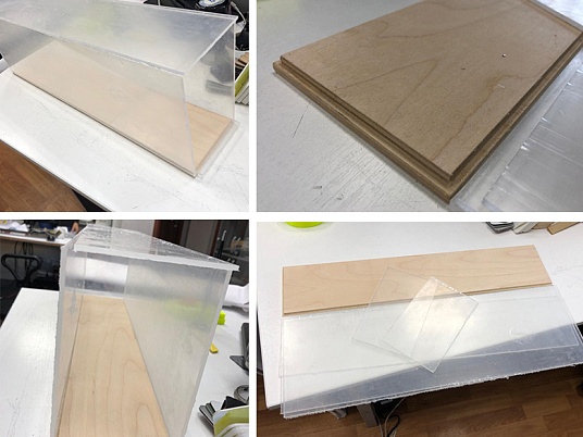 Короб из оргстекла