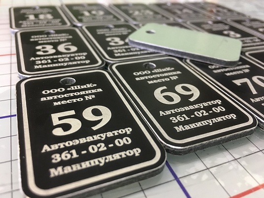 Изготовление бирок