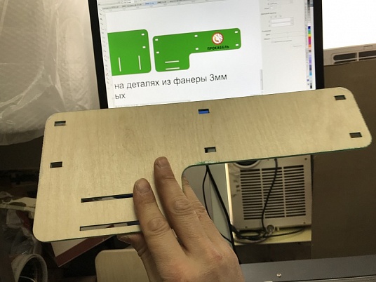 Уф печать на дереве