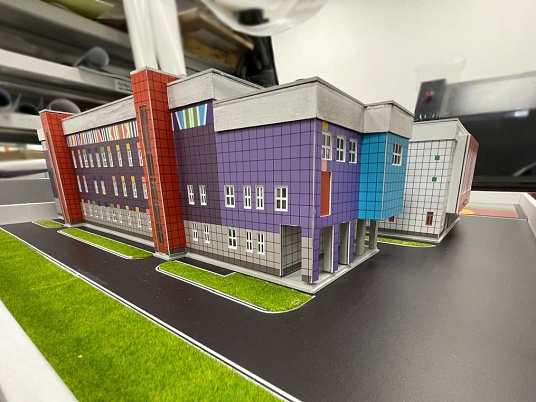 Изготовление архитектурных моделей, проектов зданий, городов.