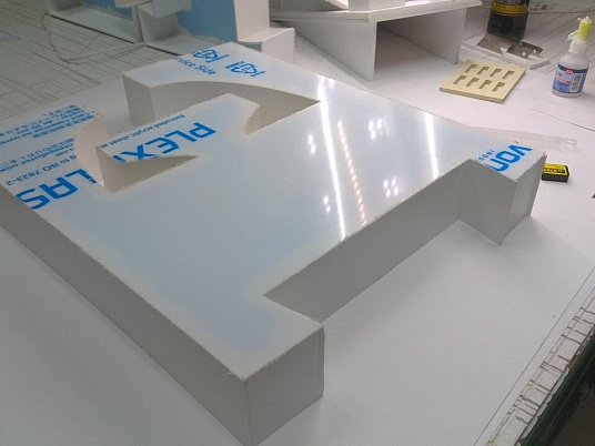 Изготовление вывески для аптеки "Имуна"