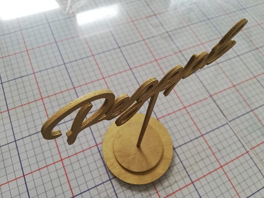 Таблички на ножке