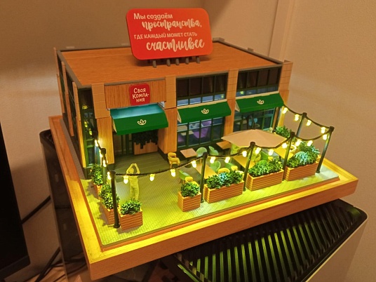 Изготовление архитектурных моделей, проектов зданий, городов.