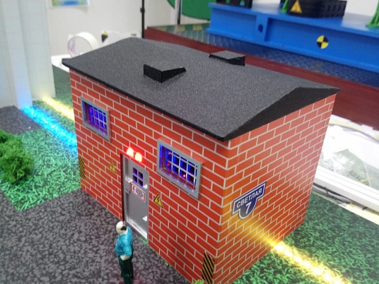 Макет взаимодействия дизельной электростанции с потребителями и городской электросетью